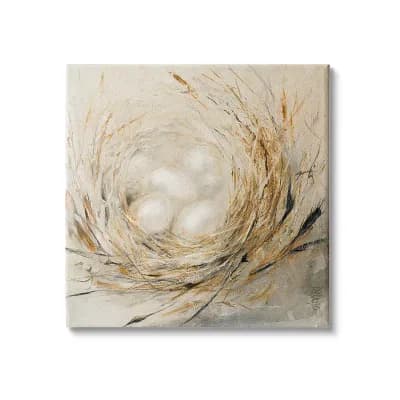 Stupell Home Decor Abstract Baby Bird Nest Wall Art
