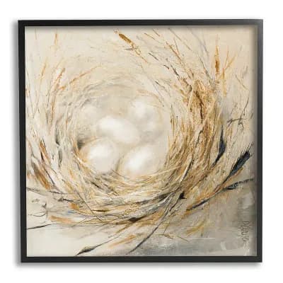 Stupell Home Decor Abstract Baby Bird Nest Wall Art