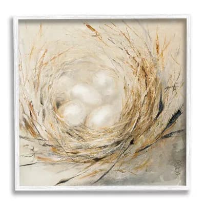 Stupell Home Decor Abstract Baby Bird Nest Wall Art