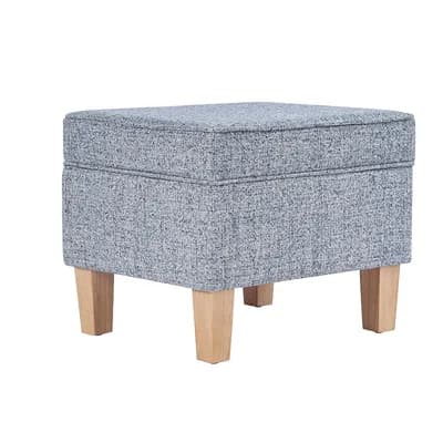 HomePop Hidden Storage Ottoman
