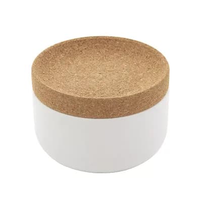 Kamenstein Ceramic & Cork Salt Pig