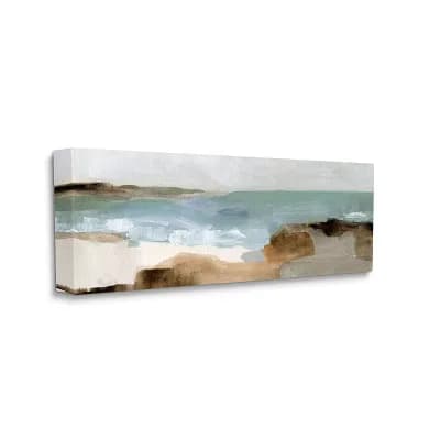 Stupell Home Decor Ocean Wave Landscape Muddy Earth Tones Wall Art