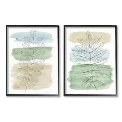 Stupell Home Decor Spring Forest Branches Over Soft Framed Wall Art