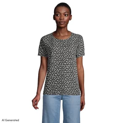 Petite Lands' End Short Sleeve Tee