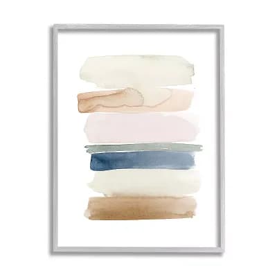 Stupell Home Decor Tranquil Earth Tones Modern Abstract Wall Art