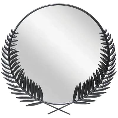 Infinity Instruments Empress Round Wall Mirror