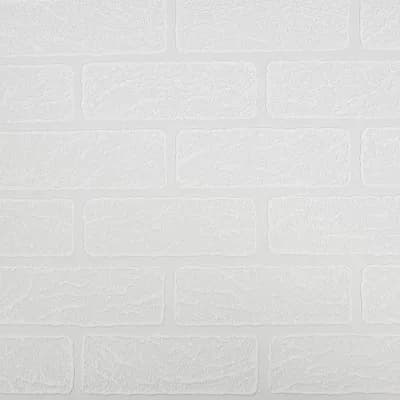 Brick Textured Paintable Removable Wallpaper