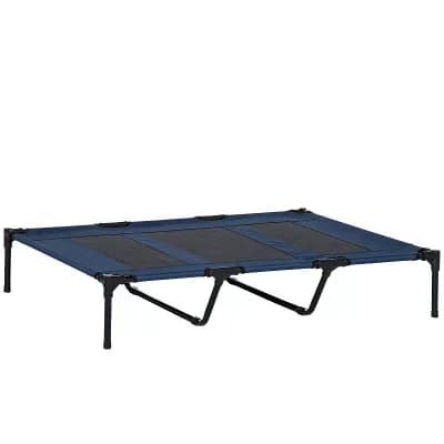 PawHut XLarge 48inch Dog Pet Elevated Raised Bed Puppy Cot Oxford Outdoor Indoor