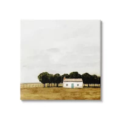 Stupell Home Decor Rural Farm House Canvas Wall Art