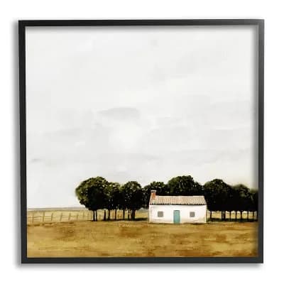 Stupell Home Decor Rural Farm House Framed Wall Art