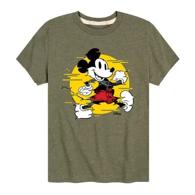 Disney's Mickey Mouse Boys 8-20 Glitch Graphic Tee