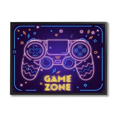 Stupell Home Decor Family Game Room Framed Wall Art Print