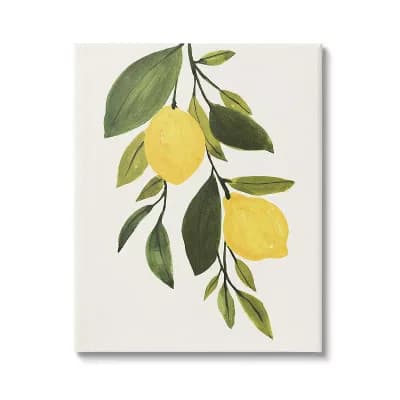 Stupell Home Decor Country Lemon Tree Canvas Wall Art