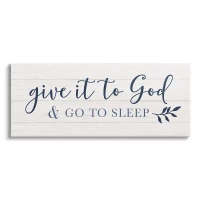 Stupell Home Decor Give to God Canvas Wall Art