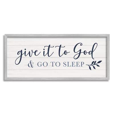 Stupell Home Decor Give to God Plaque Wall Art