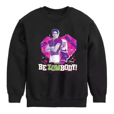 Disney's Zombies Boys 8-20 be Zombody Crew Fleece Sweatshirt