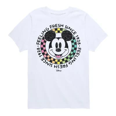 Disney's Mickey Mouse Boys 8-20 Fresh Checker Graphic Tee