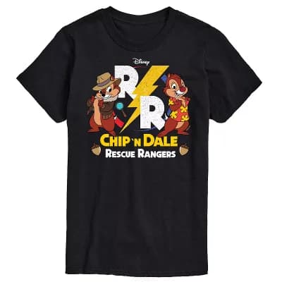 Big & Tall Disney Chip N Dale Rescue Rangers