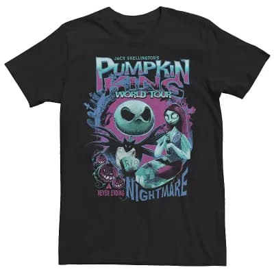 Disney's The Nightmare Before Christmas Juniors' Pumpkin King Graphic Tee