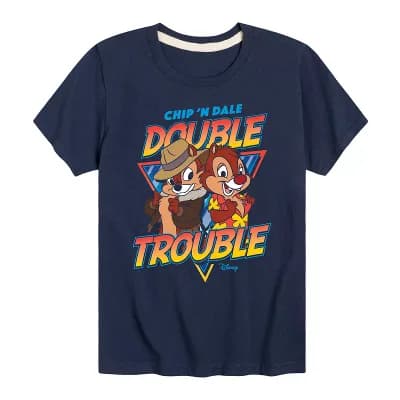 Disney's Chip N Dale Boys 8-20 Double Trouble Graphic Tee