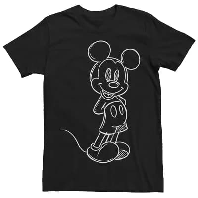 Disney's Mickey Mouse Men's Happy Mouse Tee