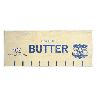 Stupell Home Decor Salted Butter Plaque Wall Art