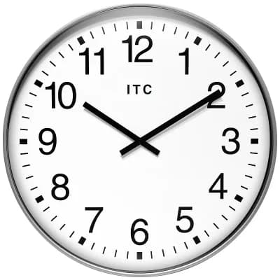 Infinity Instruments 19.375 in Round Wall Clock