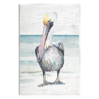 Stupell Home Decor Pelican Plaque Wall Art