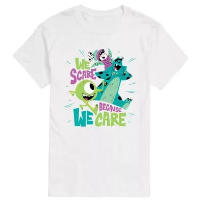 Disney's Monsters Inc. Big & Tall We Scare Graphic Tee