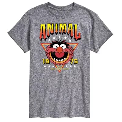 Disney's Big & Tall The Muppets Animal Band Graphic Tee