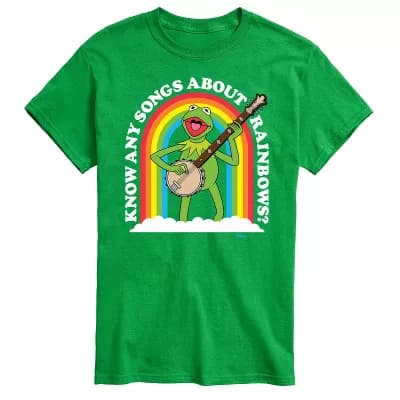 Disney's Big & Tall The Muppets Songs About Rainbows Graphic Tee