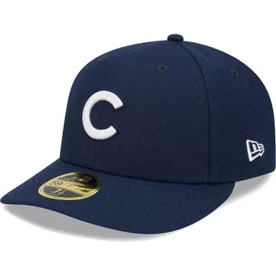 Men's New Era Navy Chicago Cubs Oceanside Low Profile 59FIFTY Fitted Hat