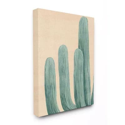 Stupell Home Decor Dusty Cacti Canvas Wall Art - Size: 30X40