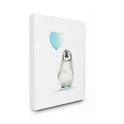 Stupell Home Decor Baby Penguin Canvas Wall Art