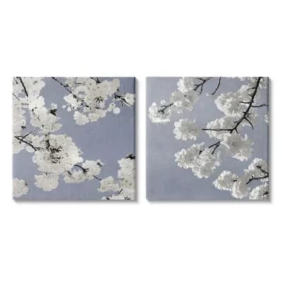 Stupell Home Decor White Cherry Blossom Tree Branches 2 pc Set