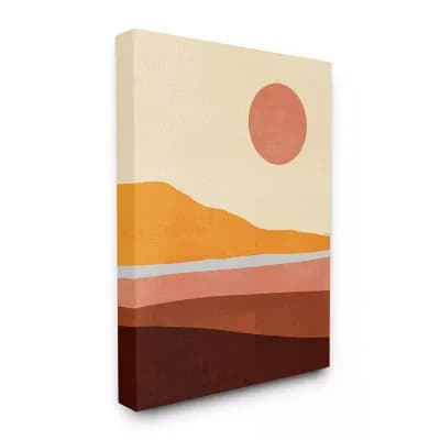 Stupell Home Decor Abstract Beach Canvas Wall Art