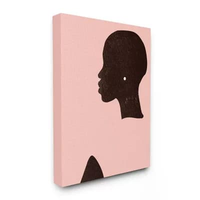 Stupell Home Decor Glam Portrait Canvas Wall Art