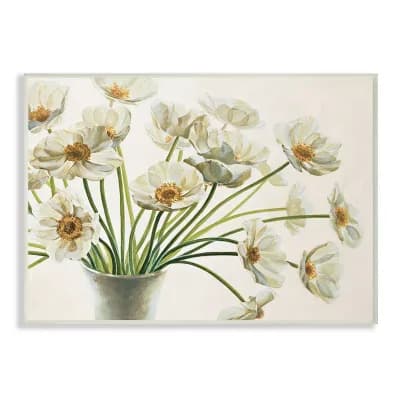 Stupell Home Decor Peaceful Poppies Plaque Wall Art - Size 10x15