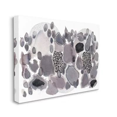 Stupell Home Decor Abstract Watercolor Drip Canvas Wall Art- Size Medium