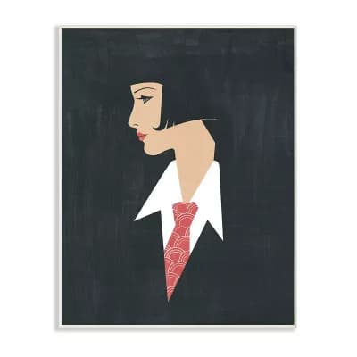 Stupell Home Decor Retro Pop Female Portrait Wall Art - Size: 10X15
