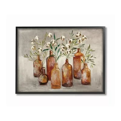 Stupell Home Decor Country Cotton Flower Framed Wall Art - Size: 11X14