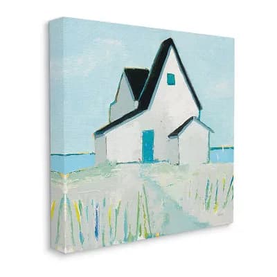 Stupell Home Decor Tranquil Cape House Canvas Wall Art