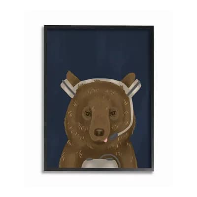Stupell Home Decor Video Game Bear Framed Wall Art