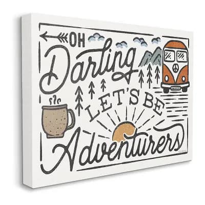 Stupell Home Decor Adventurers Canvas Wall Art