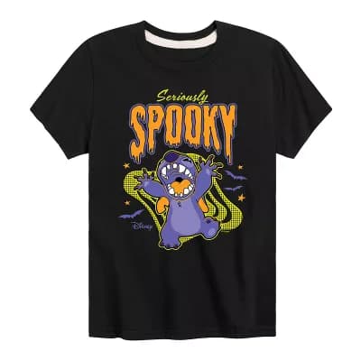 Disney's Lilo & Stitch Boys 8-20 Seriously Spooky Graphic Tee