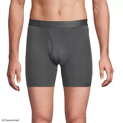 Men's Lands' End Flex Performance Boxer Brief - 3 Pack