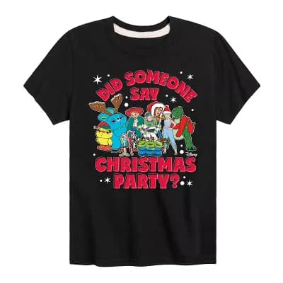 Disney / Pixar's Toy Story Boys 8-20 Christmas Party Graphic Tee