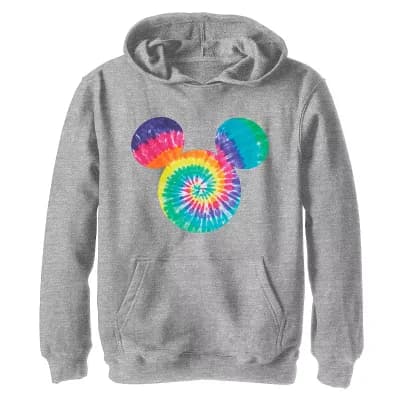 Disney's Mickey and Friends Disney's Mickey Mouse Girls 7-16 Tie Dye Fill Graphic Hoodie