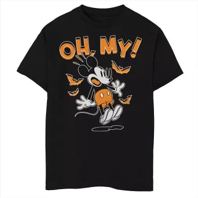 Disney's Mickey Mouse Boys 6-20 Scared Tee