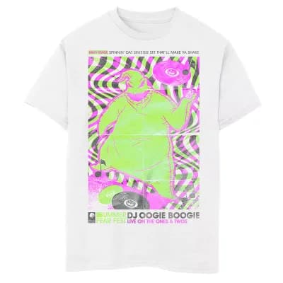 Disney's The Nightmare Before Christmas Boys Dj Oogie Boogie Tee